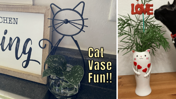 6 Cat Vases To Tickle Your Cat-Lover's Fancy!