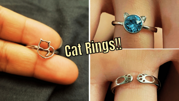 Catwalk Showdown: 7 Cutesy Cat Rings to Put On Your Paws!